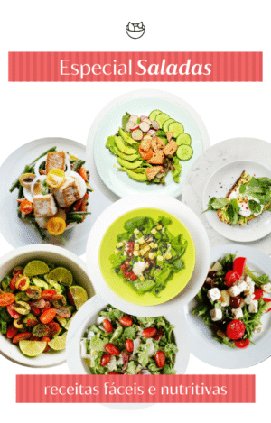 saladas nutritivas e faceis